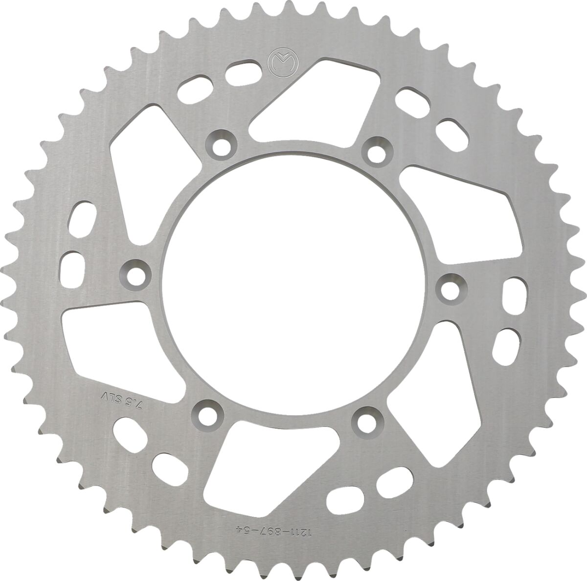 MOOSE REAR SPROCKET 54 TEETH ALUMINIUM SILVER 1211-897-54-11