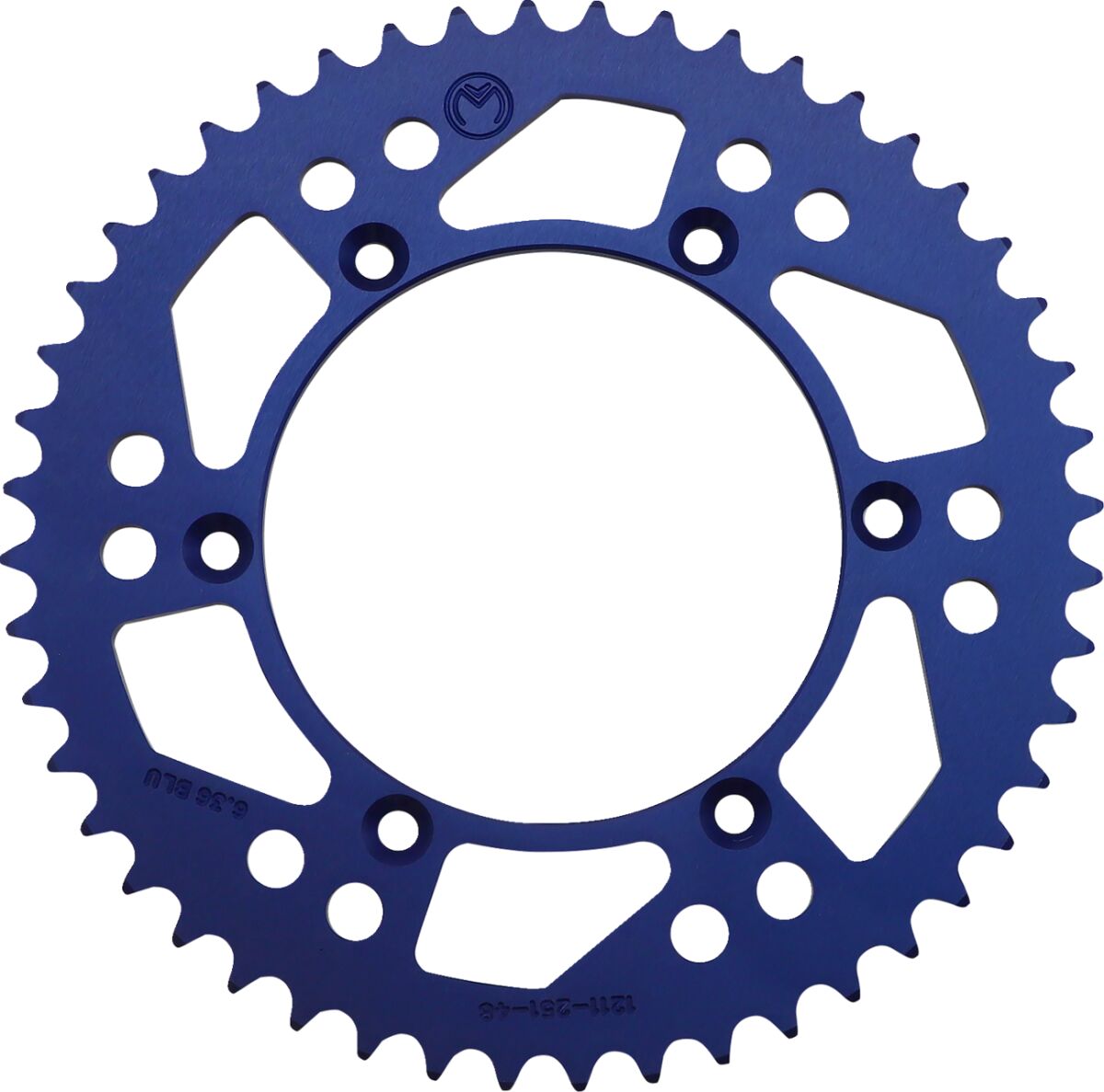 MOOSE REAR SPROCKET 48 TEETH ALUMINIUM BLUE 1211-251-48-12
