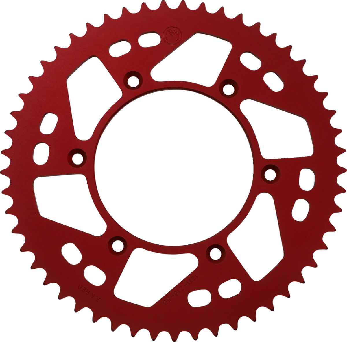 MOOSE REAR SPROCKET 53 TEETH ALUMINIUM RED 1211-210-53-13