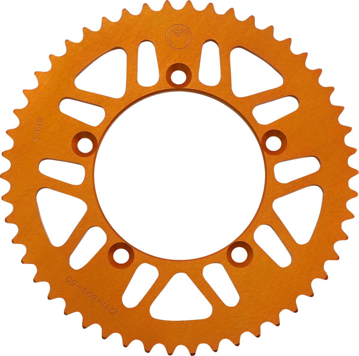 MOOSE REAR SPROCKET 50 TEETH ALUMINIUM ORANGE 1211-894-50-14