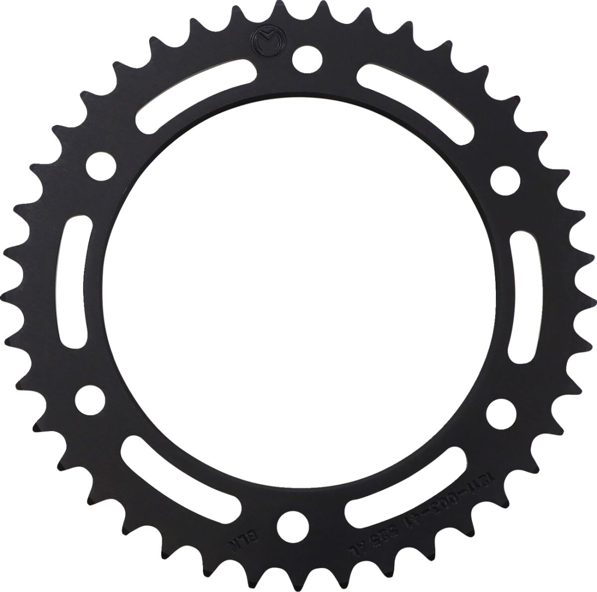 MOOSE REAR SPROCKET / 41 TEETH / 525 PITCH / BLACK / ALUMINUM 1211-003-41-10