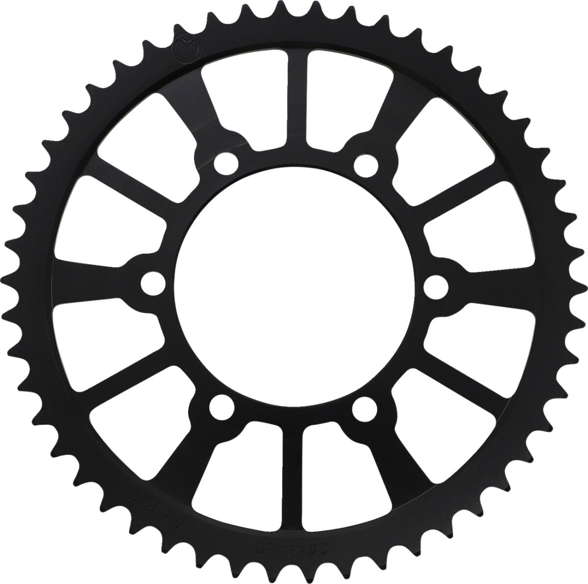 MOOSE REAR SPROCKET / 50 TEETH / 525 PITCH / BLACK / ALUMINUM 1211-2014-50-10