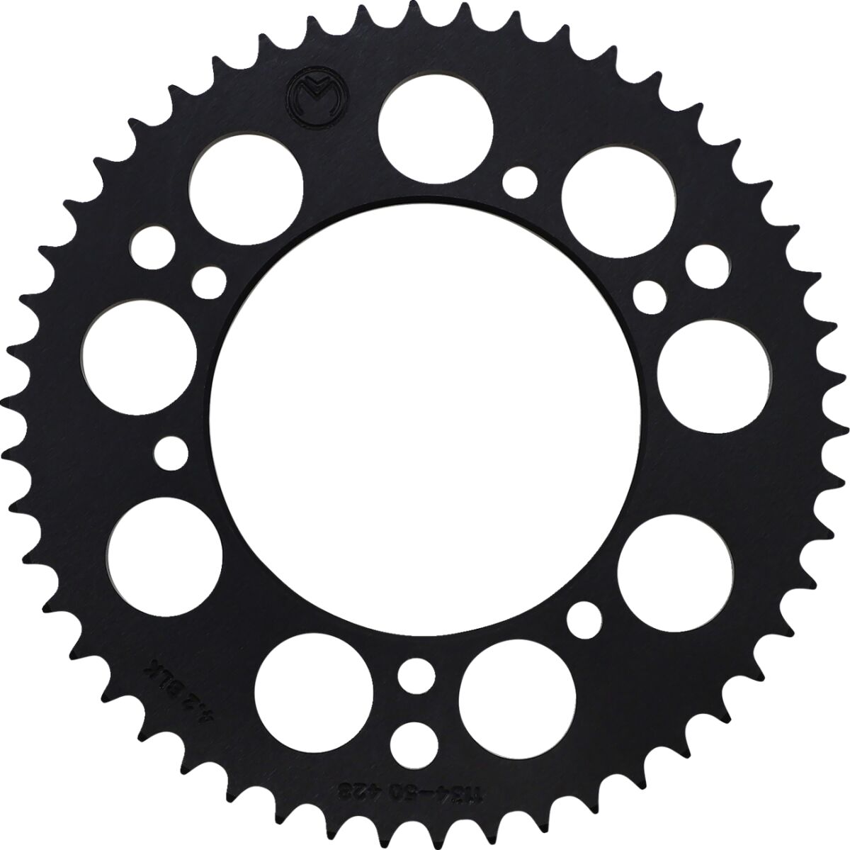MOOSE REAR SPROCKET / 50 TEETH / 428 PITCH / BLACK / ALUMINUM 1211-1134-50-10