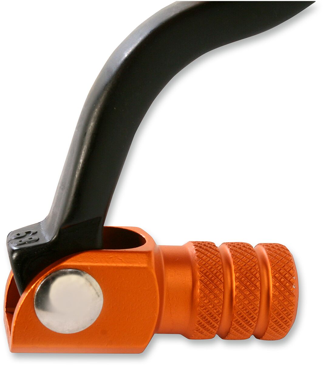 MOOSE SHIFT LEVER FOLDING FORGED ALUMINUM ORANGE 81-0565-02-40