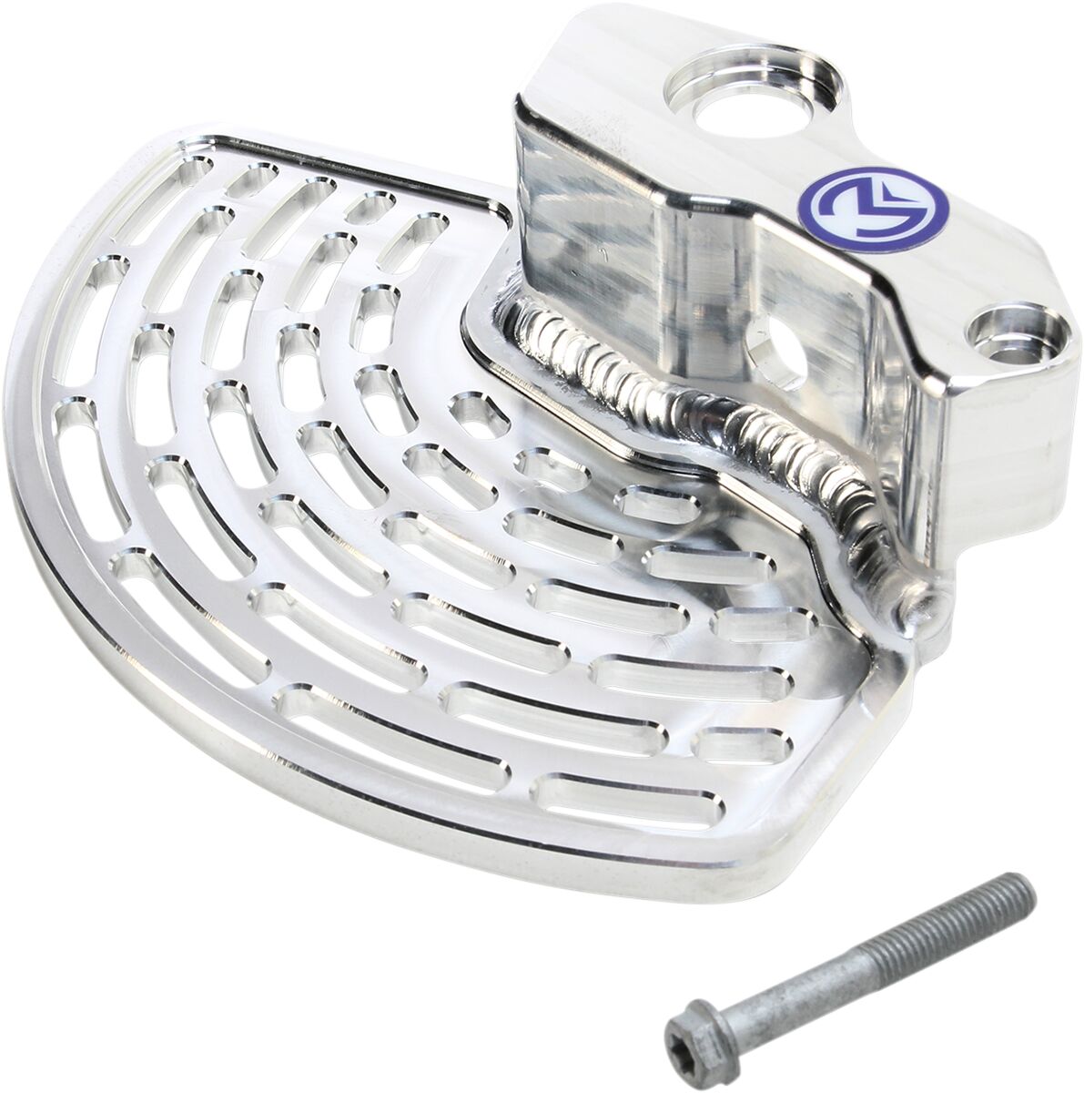 MOOSE FRONT BRAKE ROTOR GUARD ALUMINUM 32-146