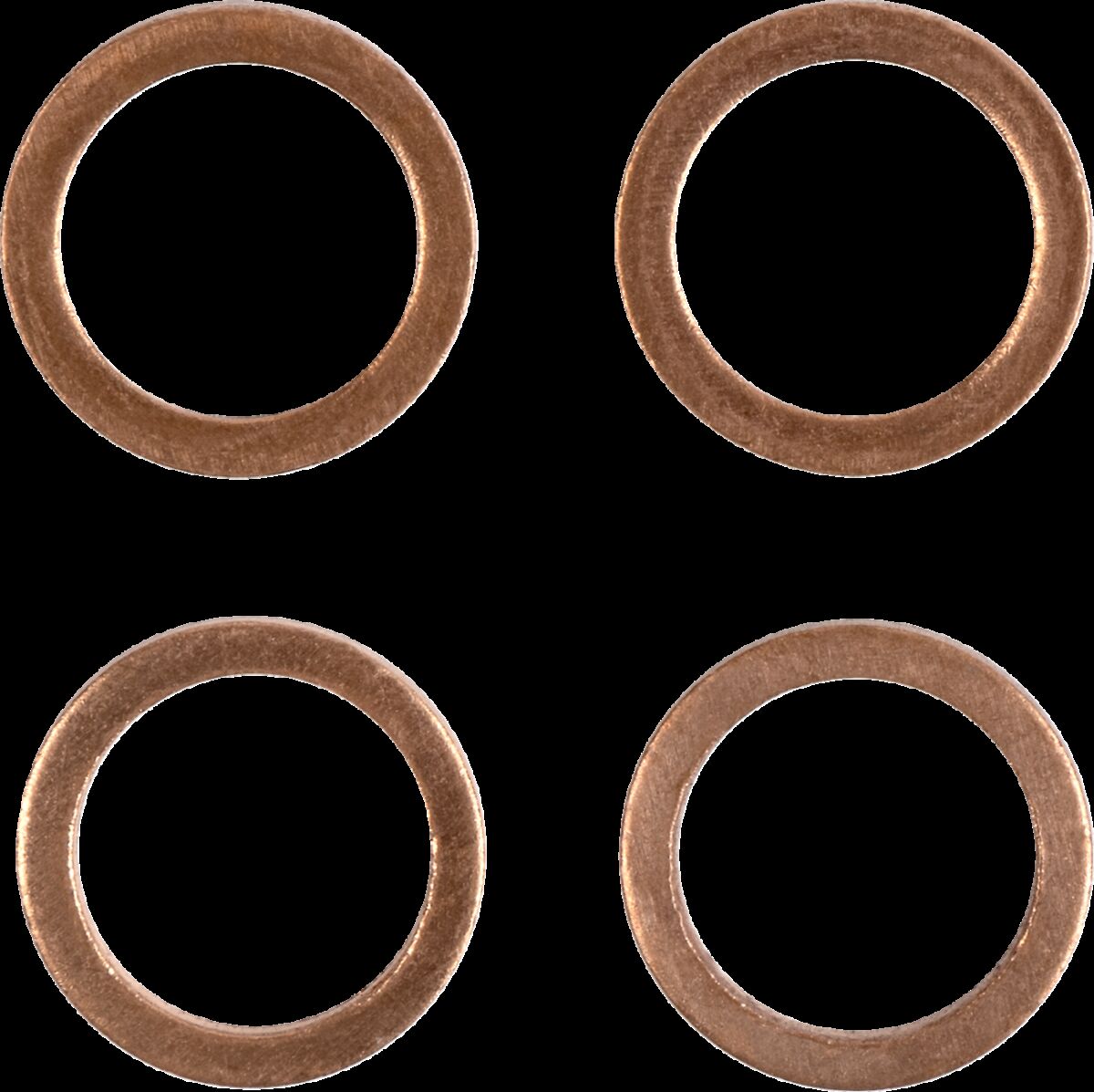MOOSE Stainless Steel Braided Brake Line H02-2-037/P-CL