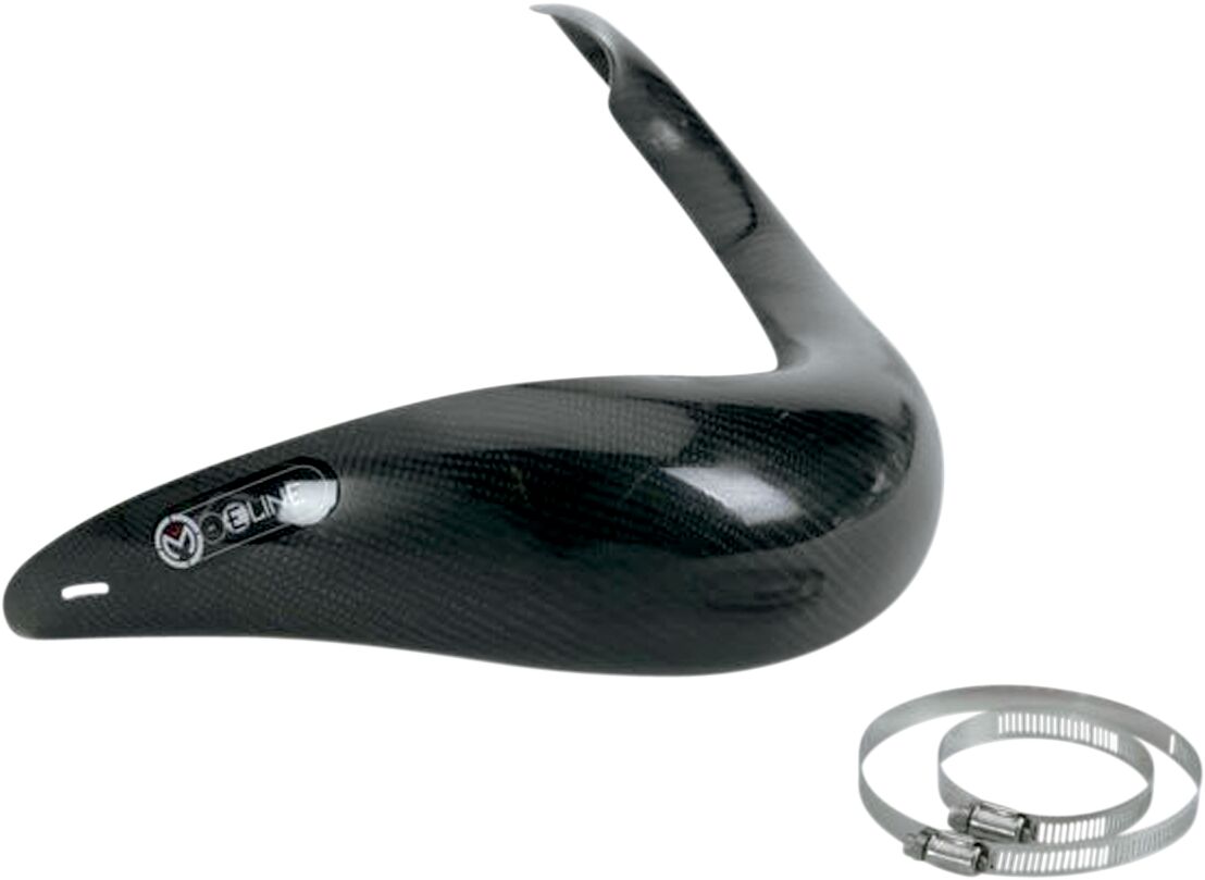 MOOSE CARBON FIBER PIPE GUARD FOR 2-STROKE FMF EXHAUST HPG006