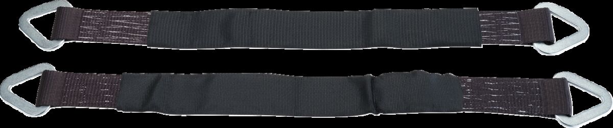 MOOSE 2"x30" AXLE STRAP BLK PAIR MSE 3920-0522