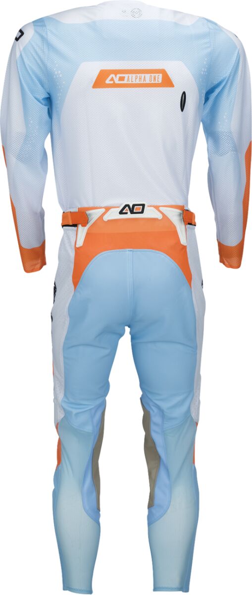 Moose Racing PANT ALPHA ONE WHITE/BLUE 28 2901-12927