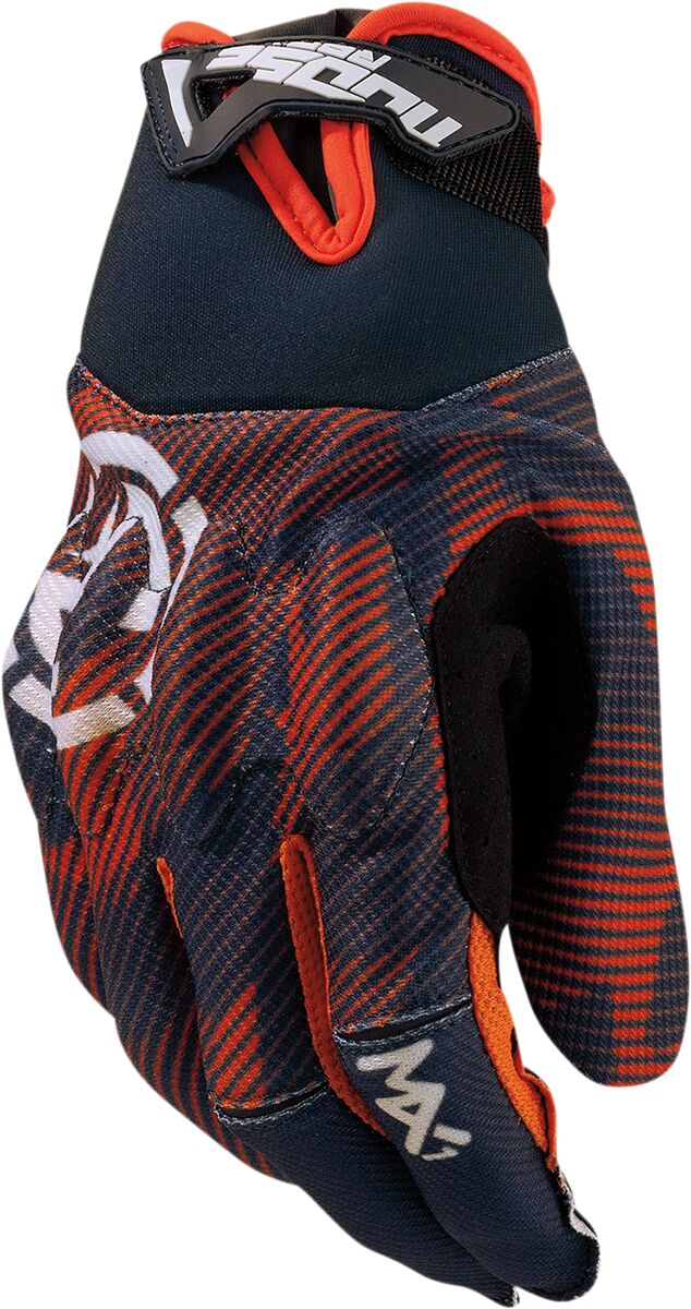 Moose Racing GLOVE MX1 GY/OR LG 3330-7066