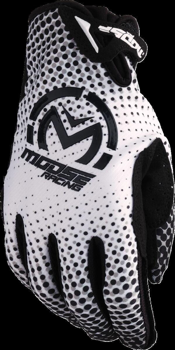 Moose Racing GLOVE SX1 WHITE/BLACK MD 3330-8043