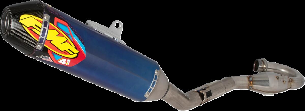 FMF EXHAUST ANO FACTORY 4.1 RCT W/R.CARBON CAP TI MGBMB KX450F 042406