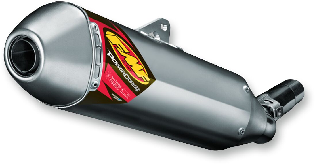 FMF POWERCORE 4 HEX SLIP-ON MUFFLER ALUMINUM YAMAHA 044404