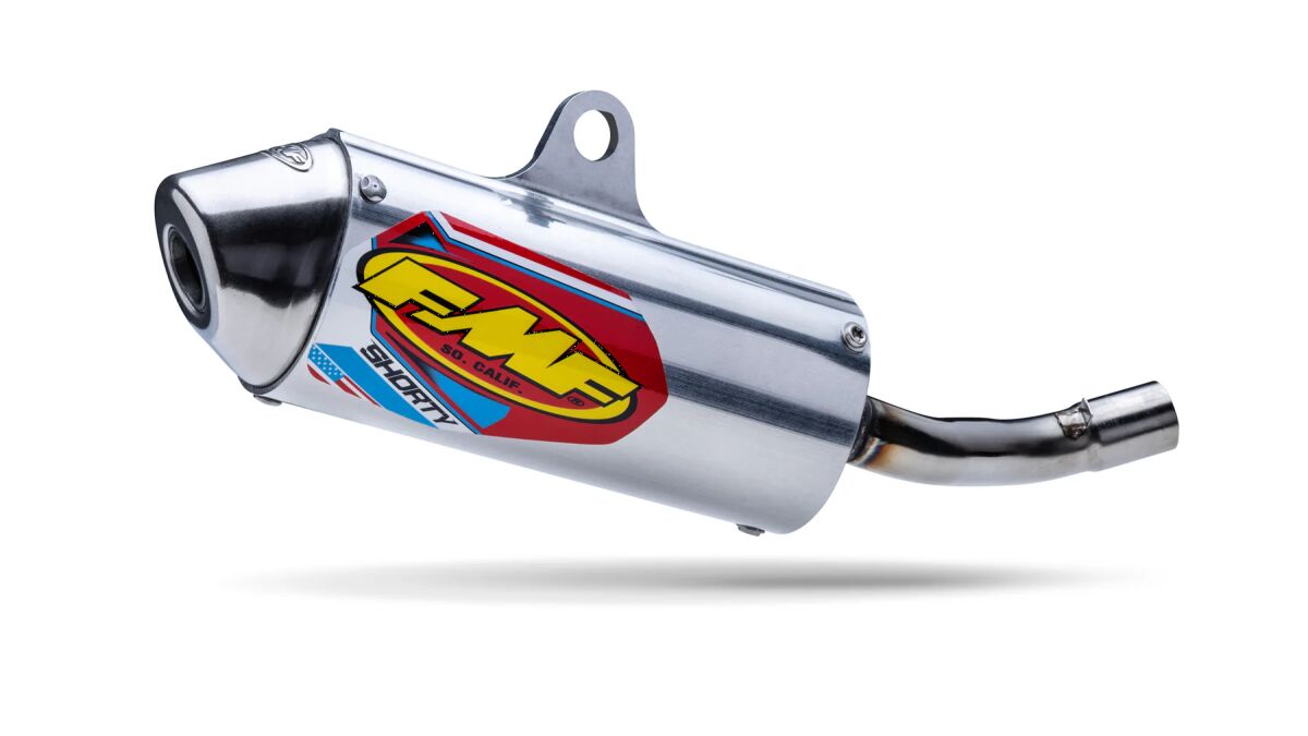 FMF POWERCORE 2 SHORTY SILENCER ALUMINUM 025187