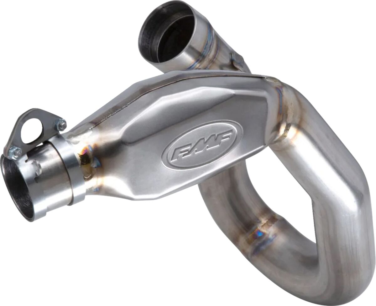 FMF MegaBomb Header - Titanium - TF 250-X 045693
