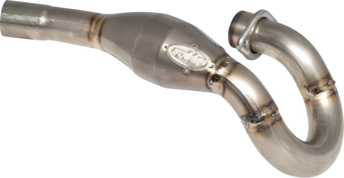 FMF MegaBomb Header - Titanium - KX 250 F 042408