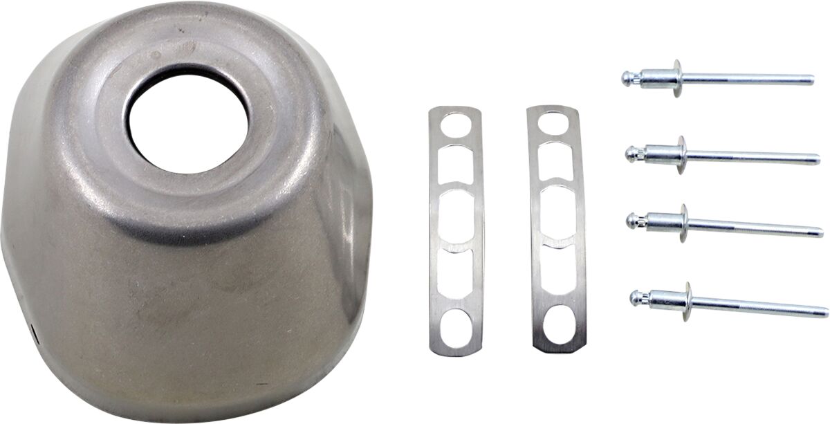 FMF ENDCAP PC 2.1 TI 1.010" 020522