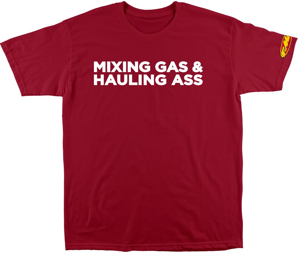 FMF TEE GASS RED S FA21118915REDS