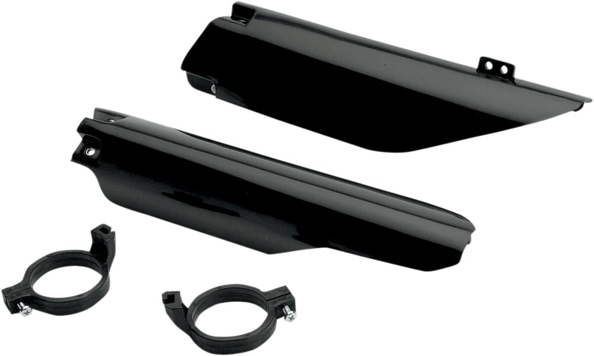 UFO FORK SLIDER PROTECTORS SUZUKI RM/RMZ BLACK SU03998@001