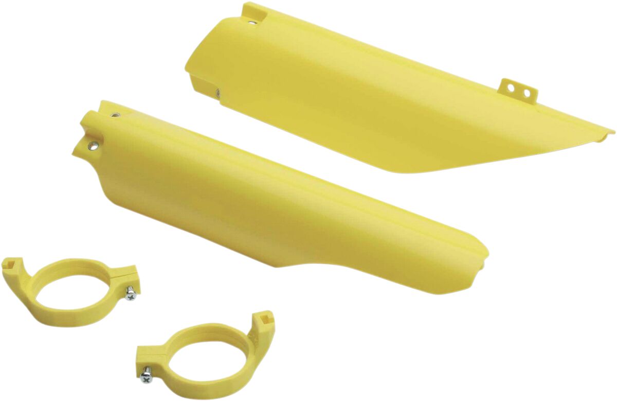 UFO FORK SLIDER PROTECTORS SUZUKI RM/RMZ RM-YELLOW SU03998@102