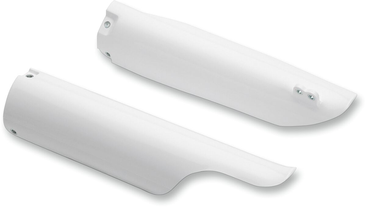 UFO FORK SLIDER PROTECTORS YAMAHA YZ/YZF WHITE YA03872#046