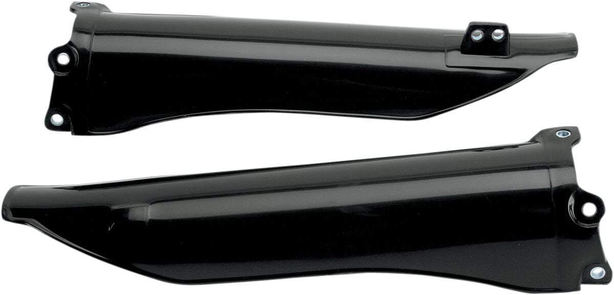UFO FORK SLIDER PROTECTORS KAWASAKI KXF250/450/KLX450 BLACK KA03778#001
