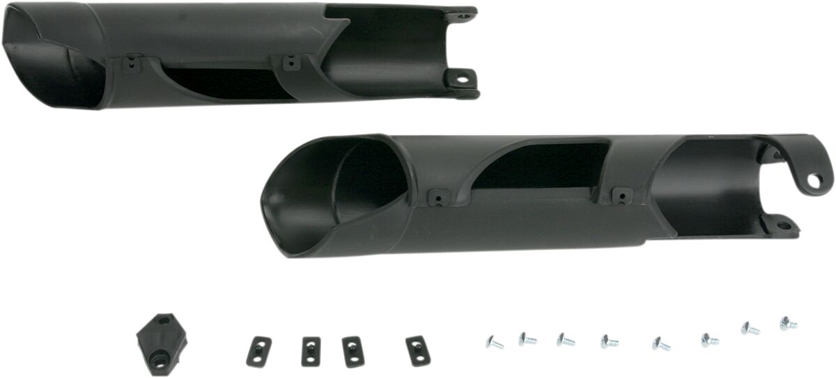 UFO FORK SLIDER PROTECTORS KTM SX/SX-F/EXC BLACK KT04002#001