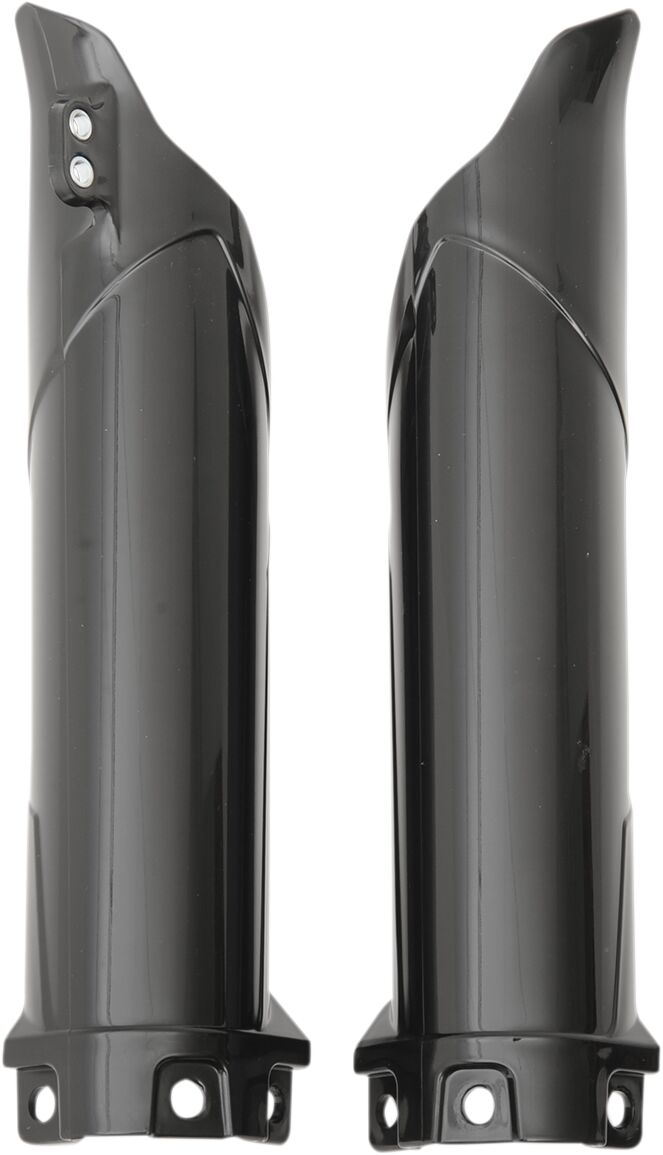 UFO FORK SLIDER PROTECTORS KAWASAKI KX85 BLACK KA04731#001