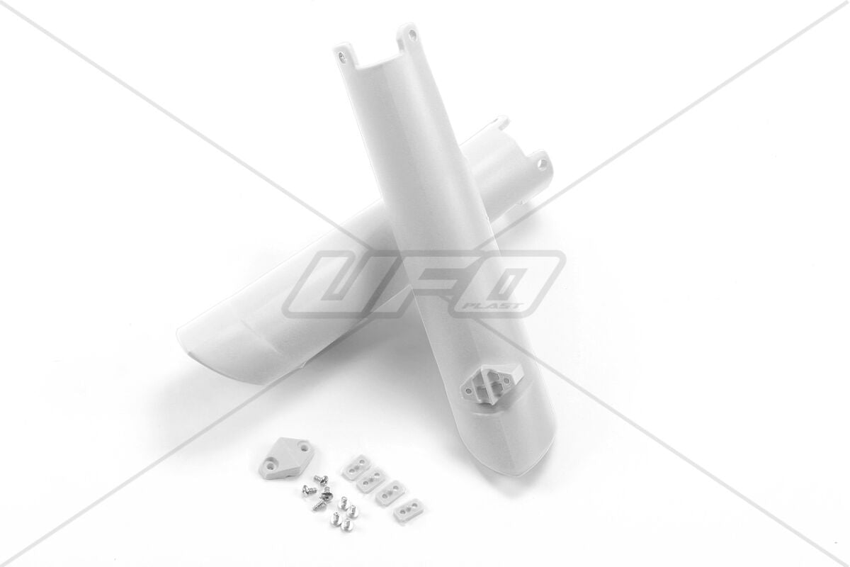 UFO FORK SLIDER PROTECTORS HUSQVARNA TC/FC WHITE KT04055#041