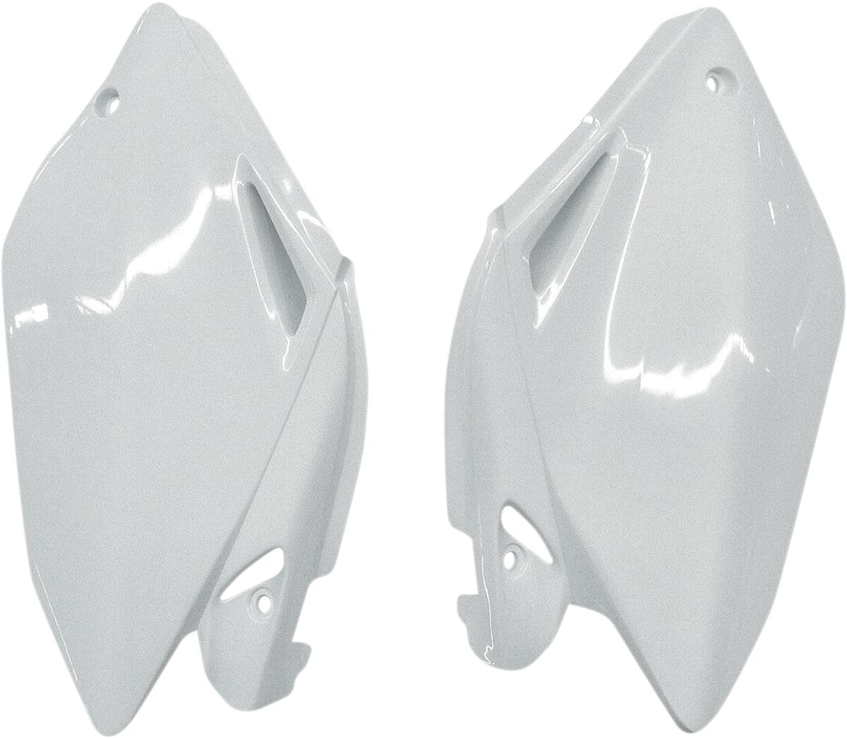 UFO SIDE PANELS HONDA CRF250R WHITE HO03635#041