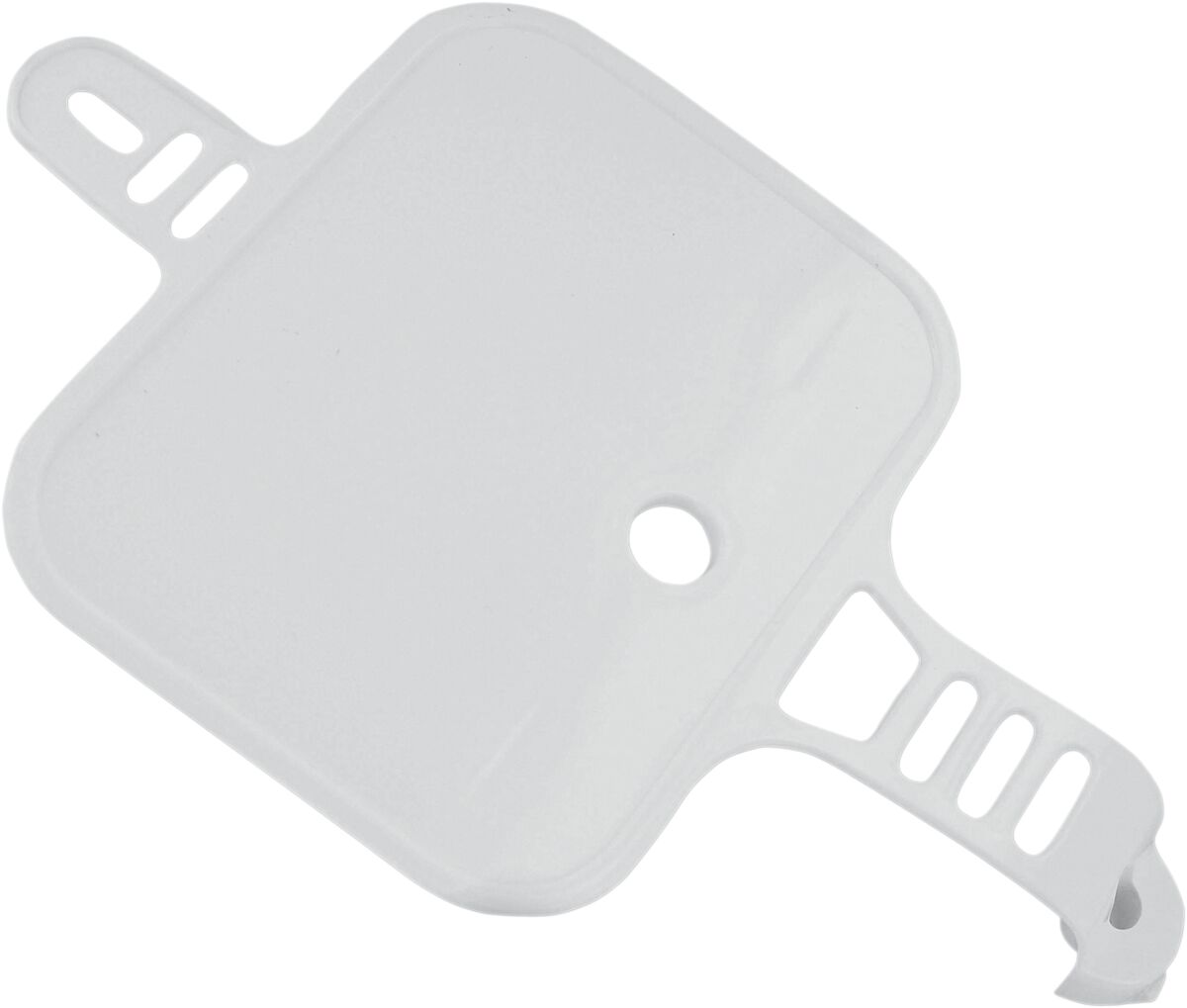 UFO FRONT NUMBER PLATE HONDA CRF50 WHITE HO03642#041