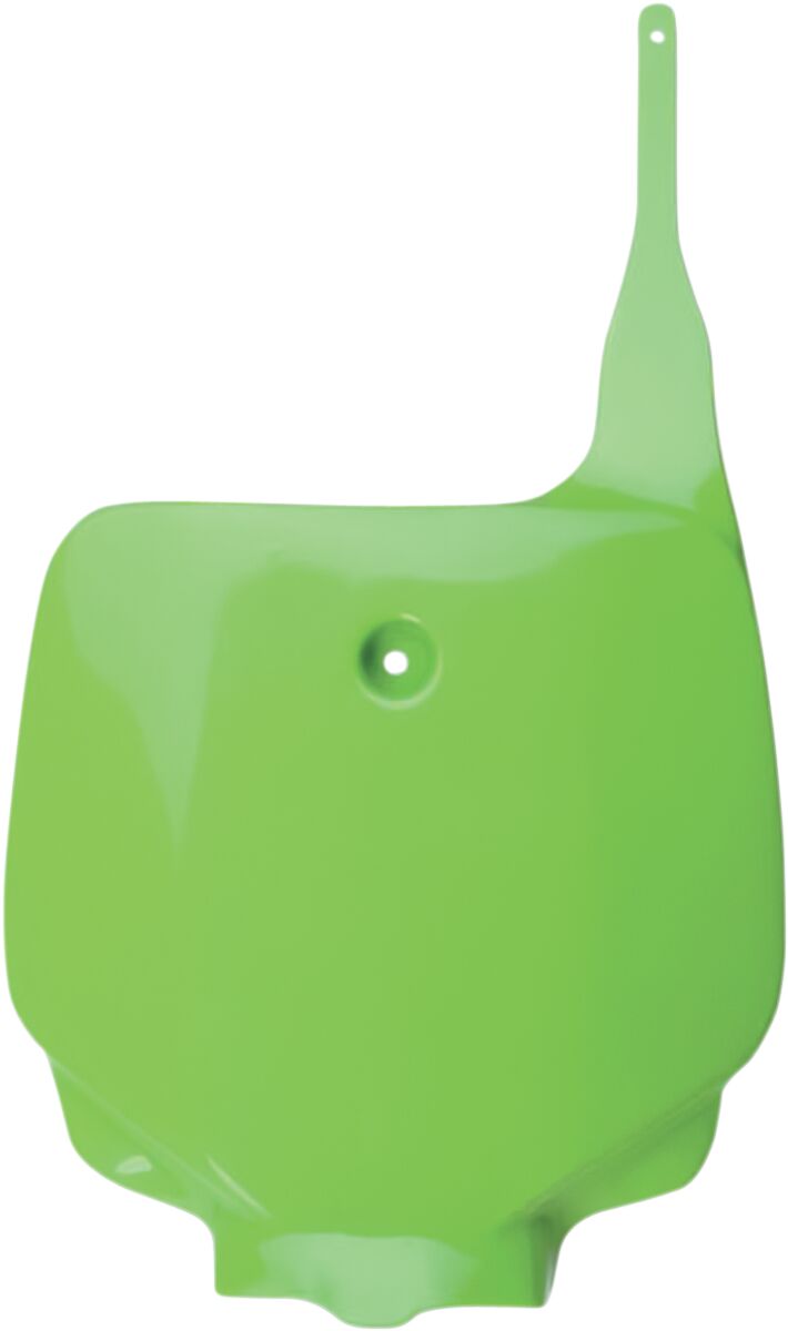 UFO FRONT NUMBER PLATE KAWASAKI KX85 KX-GREEN KA03712#026