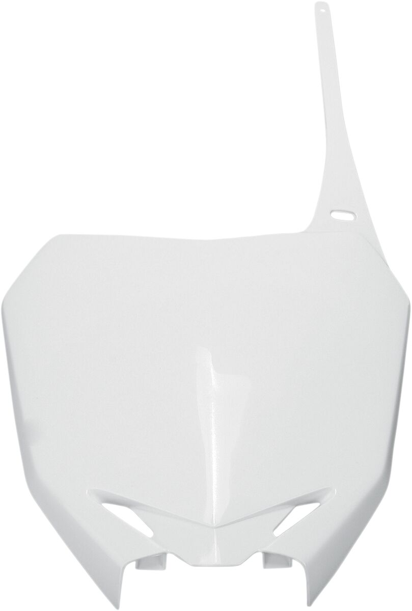 UFO FRONT NUMBER PLATE SUZUKI RMZ250/450 WHITE SU04919#041