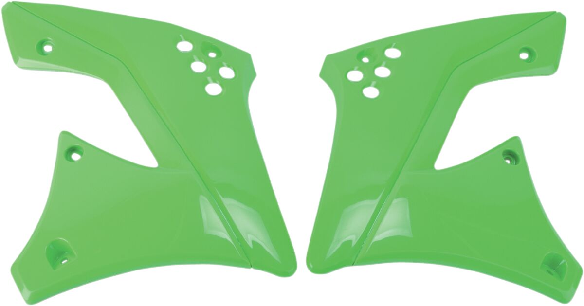 UFO RADIATOR COVERS KAWASAKI KXF250 KX-GREEN KA04703#026