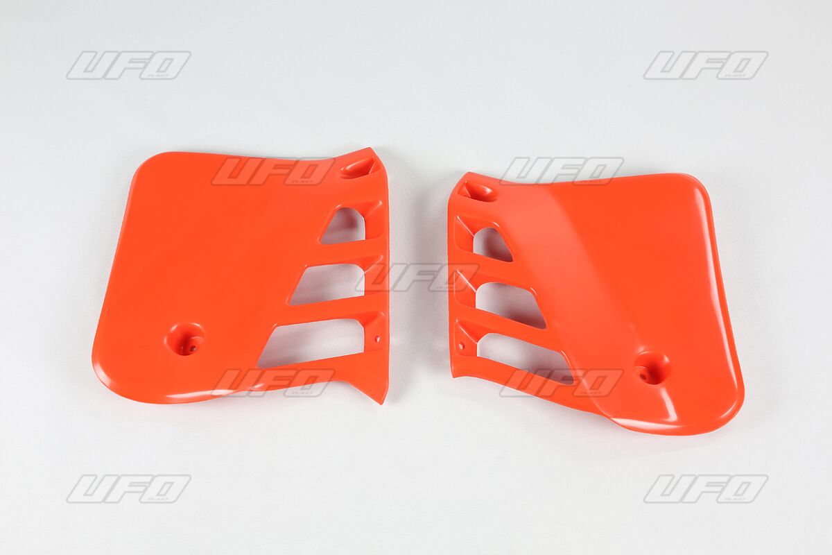 UFO RADIATOR COVERS HONDA CR250 CR-ORANGE HO02603#121