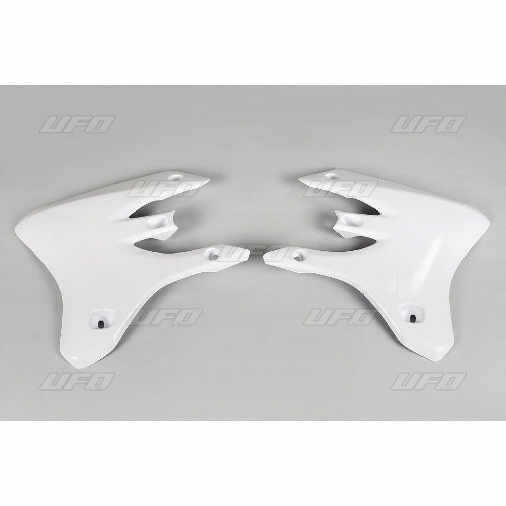 UFO RADIATOR COVERS YAMAHA WR250/450F WHITE YA03867#046