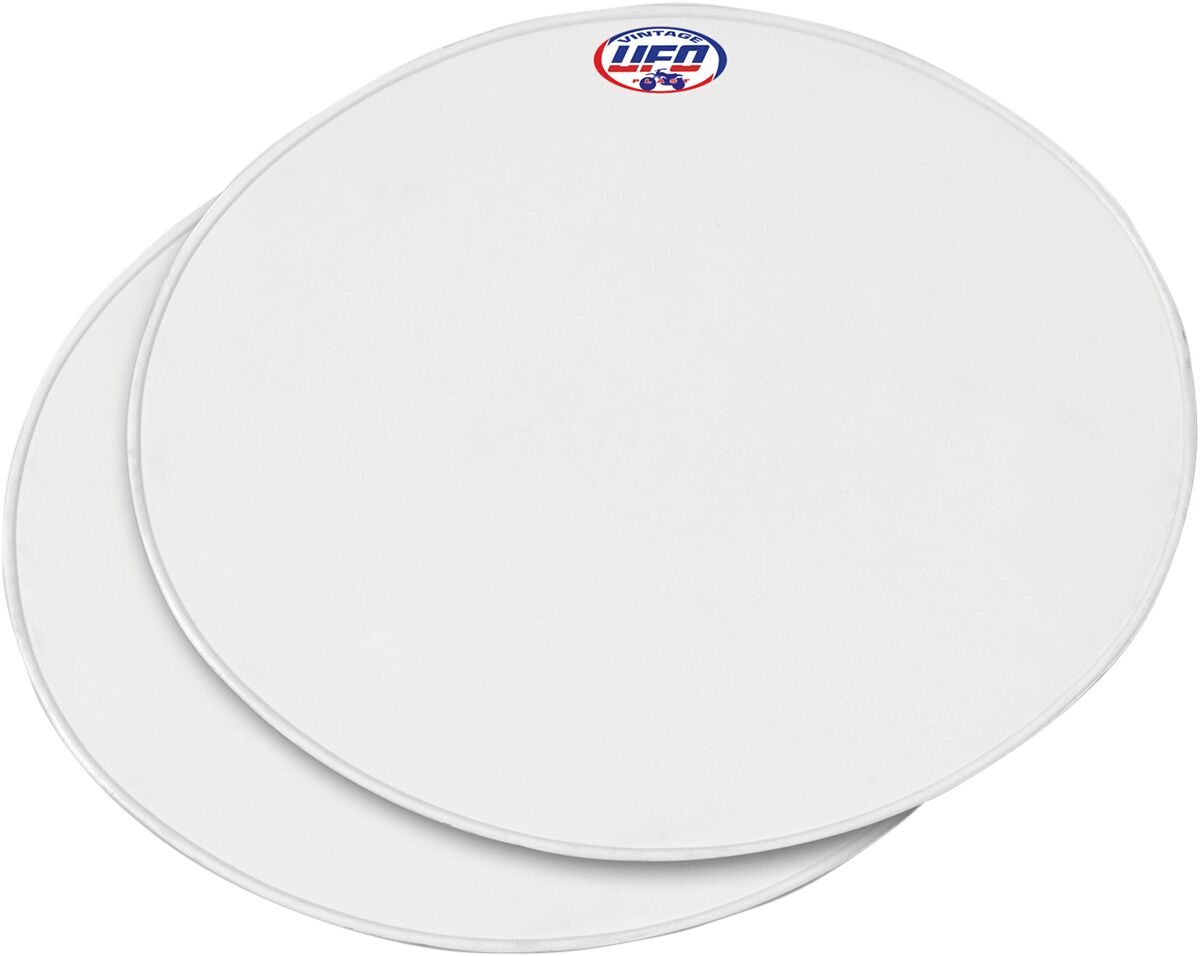 UFO VINTAGE UNI OVAL PLATE (SINCE 70) WHITE (2-PACK) ME08048@W
