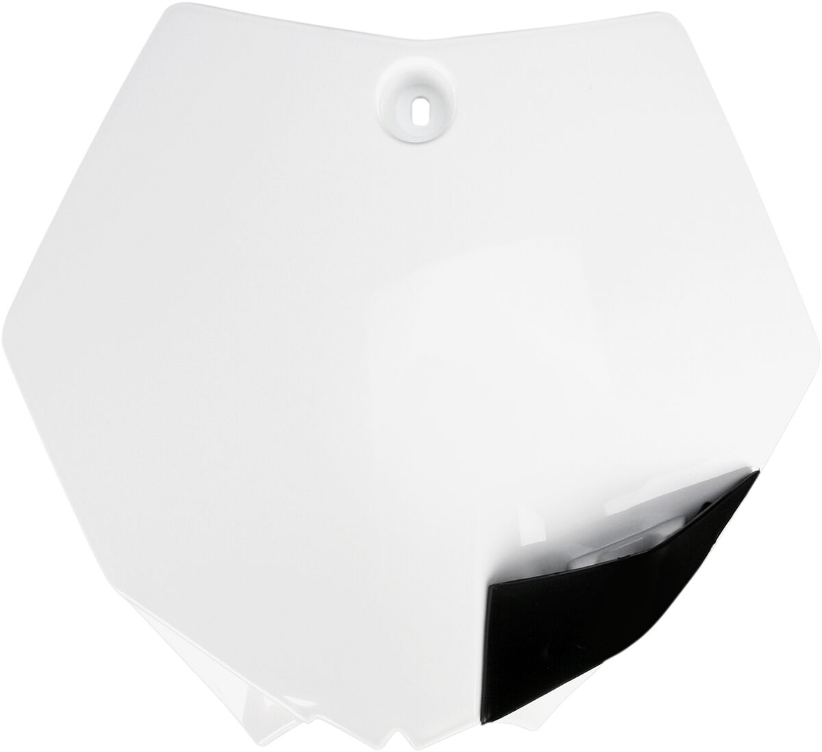UFO FRONT NUMBER PLATE KTM 85/105 WHITE KT04041@047