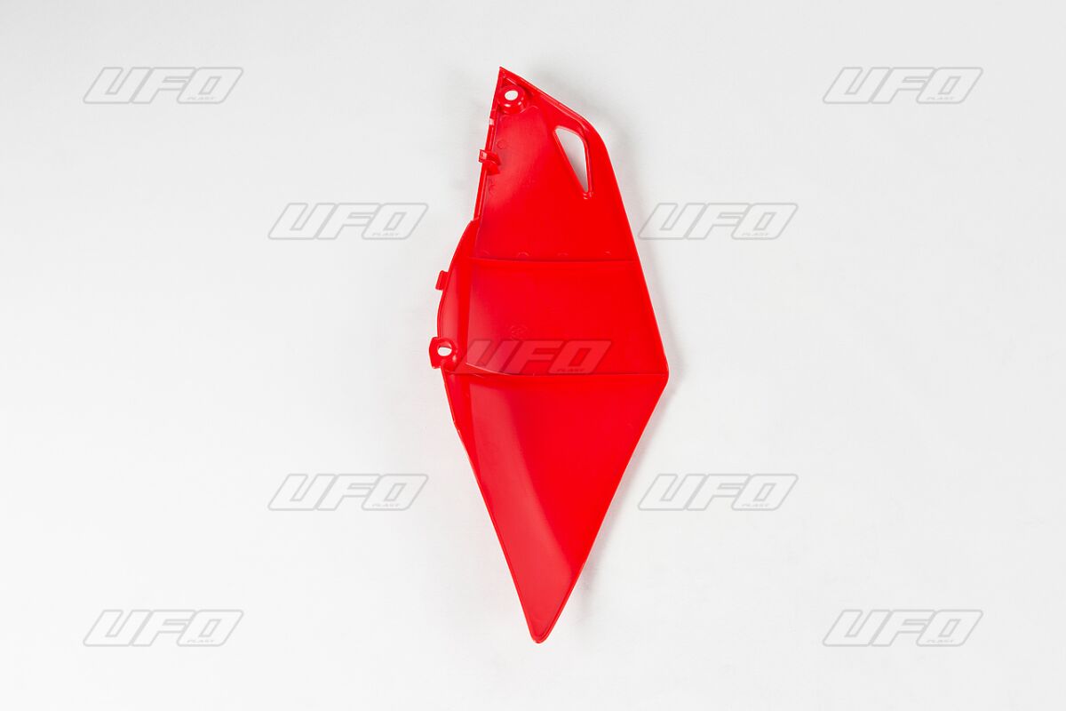 UFO SIDE PANEL LEFT (FOR SINGLE PIPE) HONDA CRF250/450R CRF-RED HO04670#070