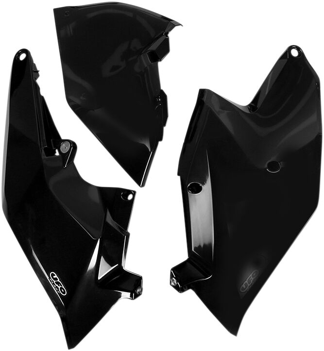 UFO SIDE PANELS W/AIRBOX COVER KTM SX/SX-F/EXC BLACK KT04062#001