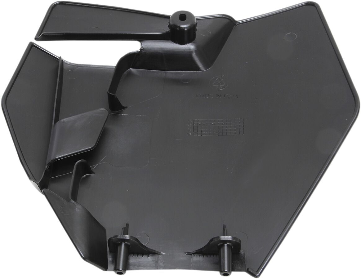 UFO FRONT NUMBER PLATE KTM BLACK KT04063#001