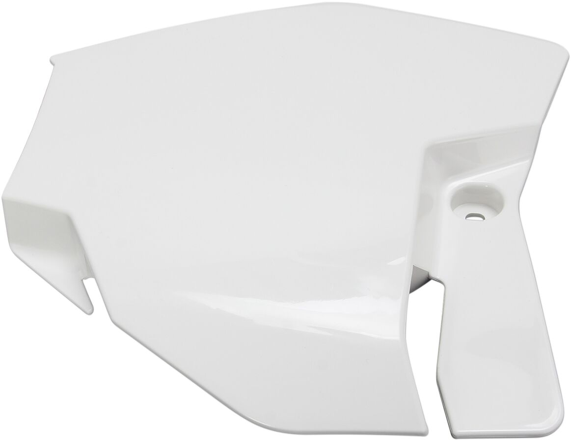 UFO FRONT NUMBER PLATE KTM 65SX WHITE KT04074#047