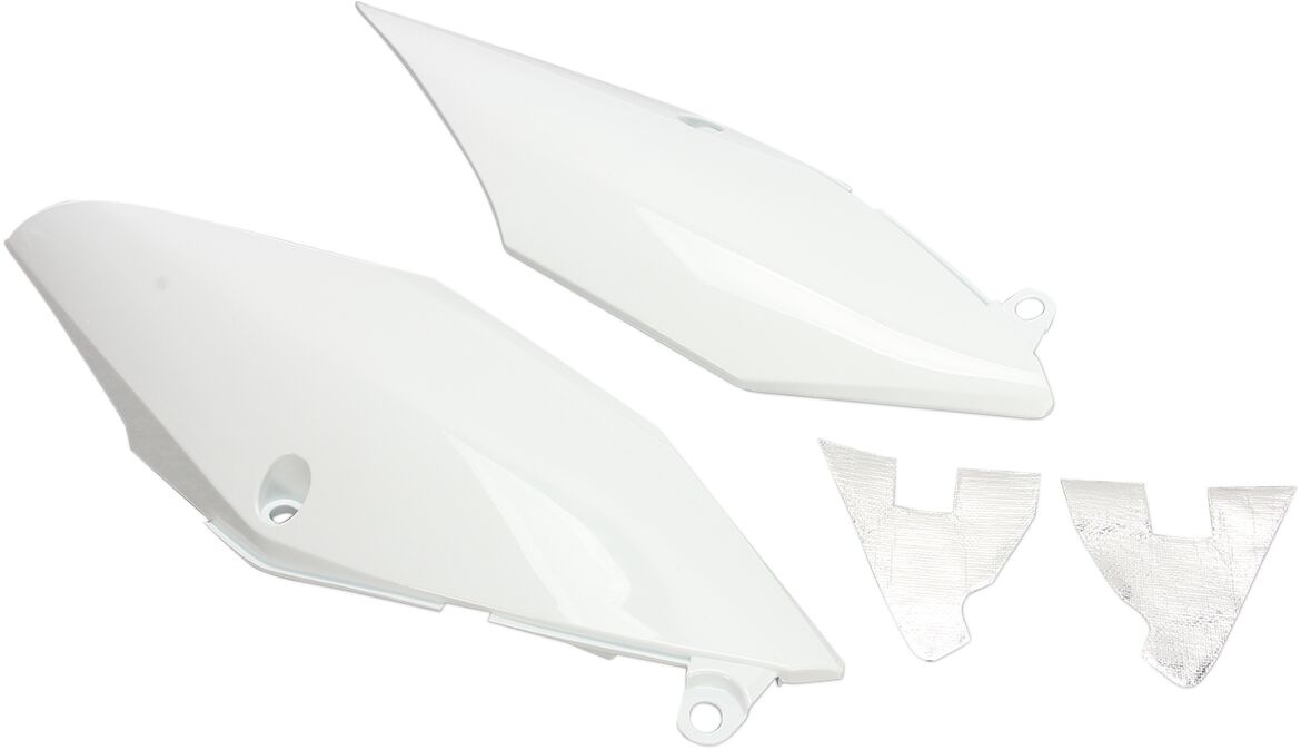 UFO SIDE PANELS HONDA CRF450R/RX WHITE HO04684#041