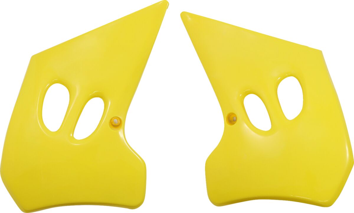 UFO RADIATOR COVERS SUZUKI RM125/250 RM-YELLOW SU02945#101