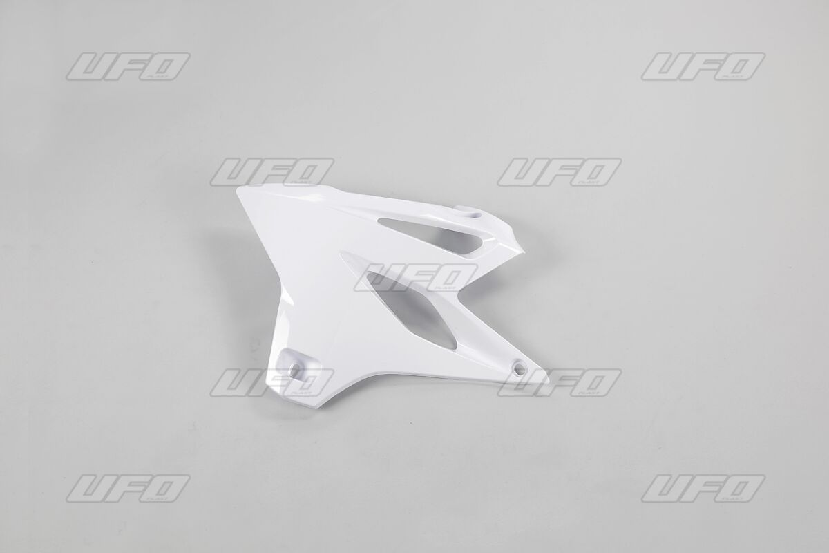 UFO RADIATOR COVERS YAMAHA YZ85 WHITE YA04847#046