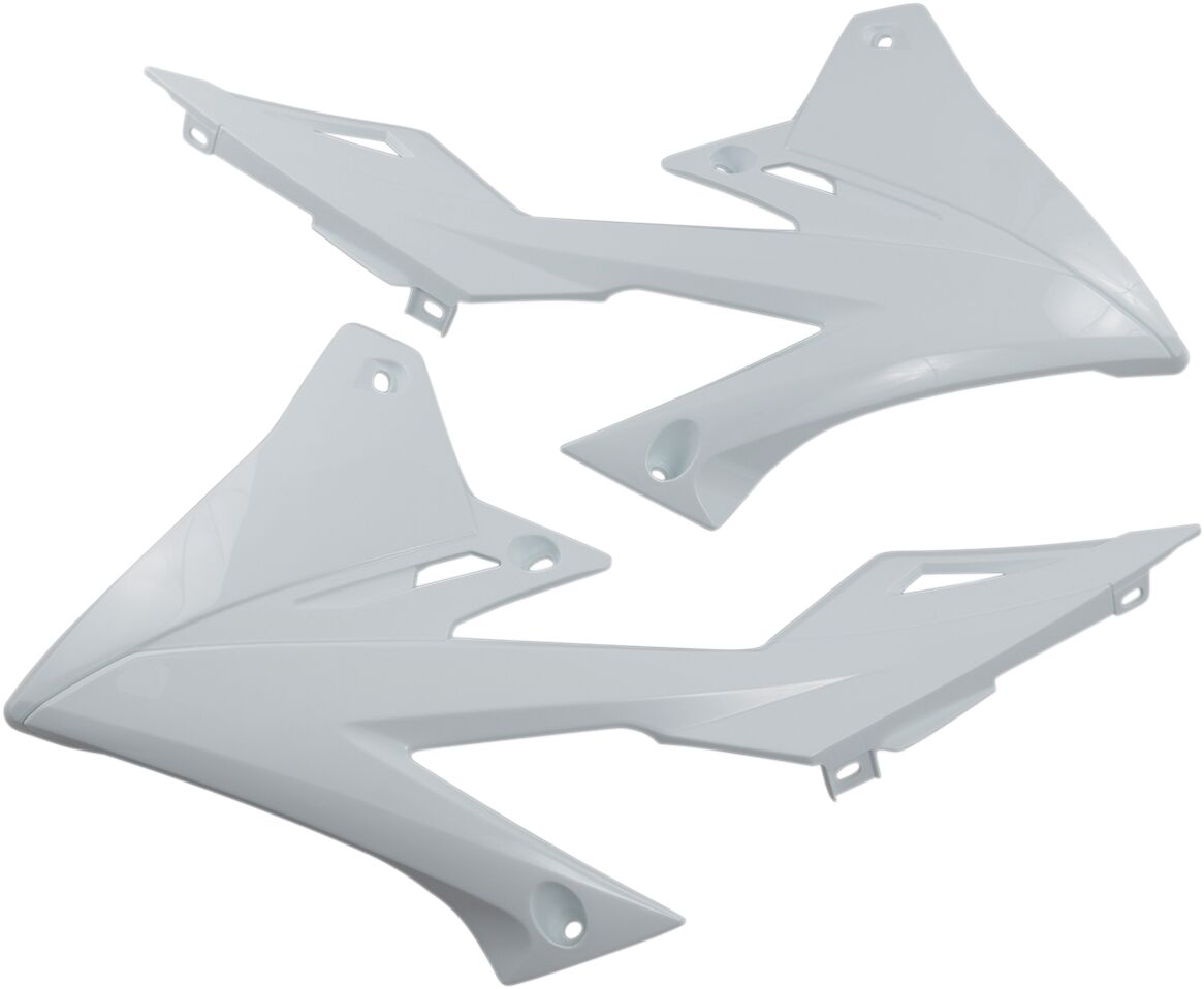 UFO RADIATOR COVERS SUZUKI WHITE SU04941#041