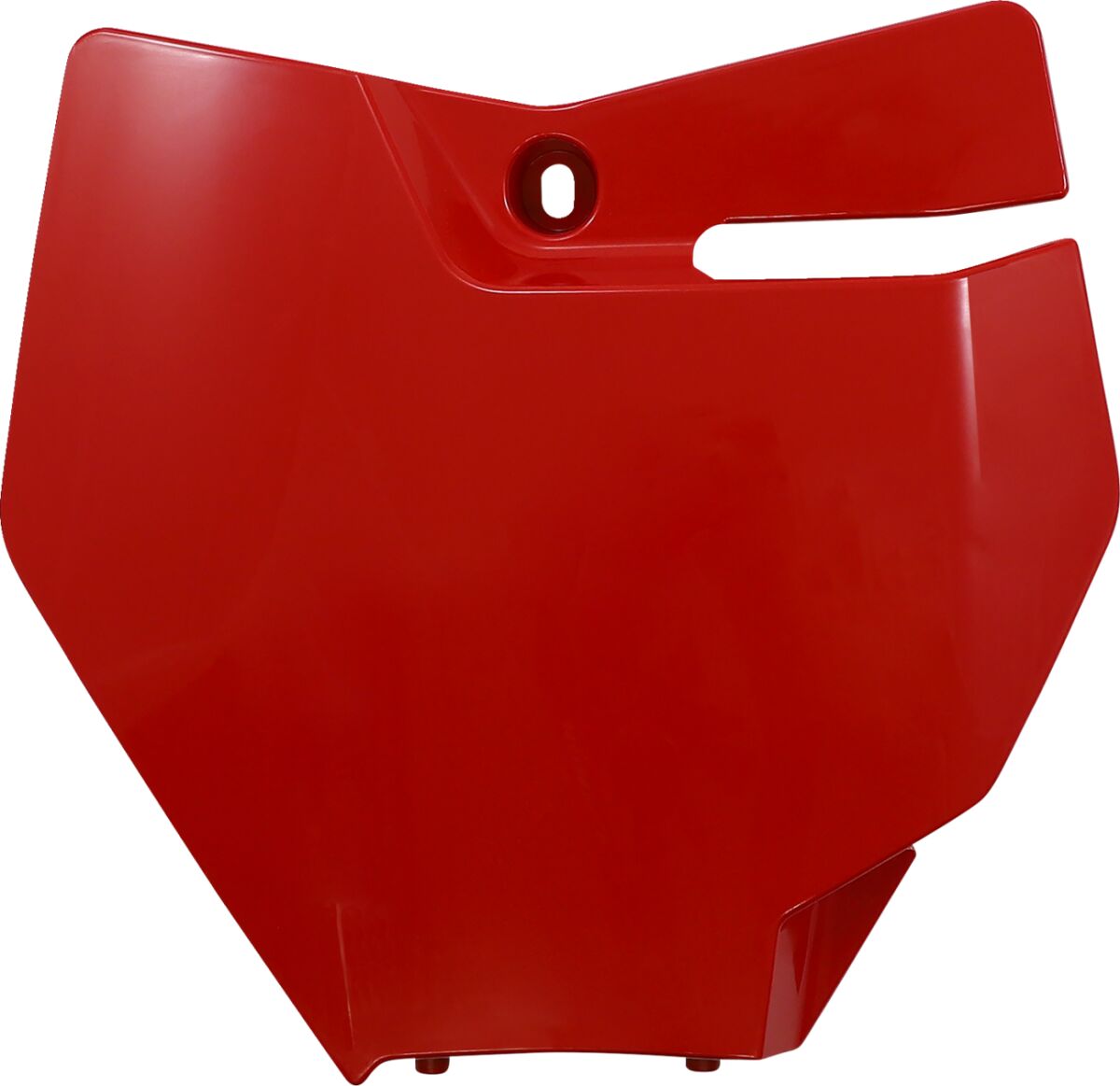 UFO FRONT NUMBER PLATE FOR GASGAS RED KT04087#062