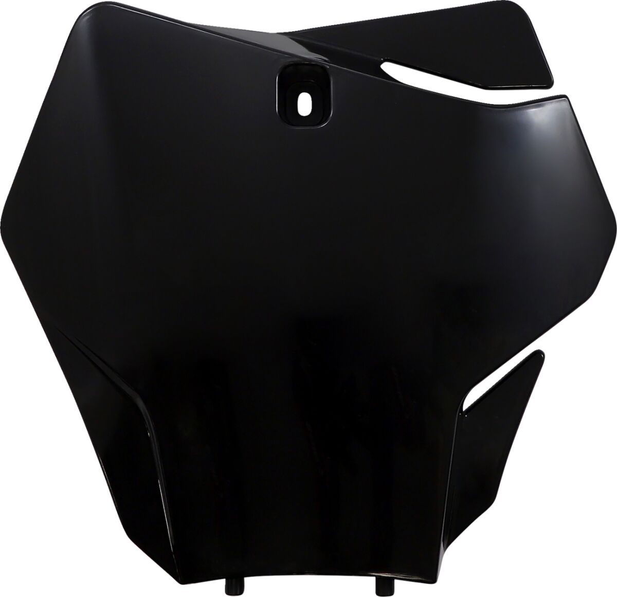 UFO FRONT NUMBER PLATE FOR GASGAS 21- BLACK GG07130#001