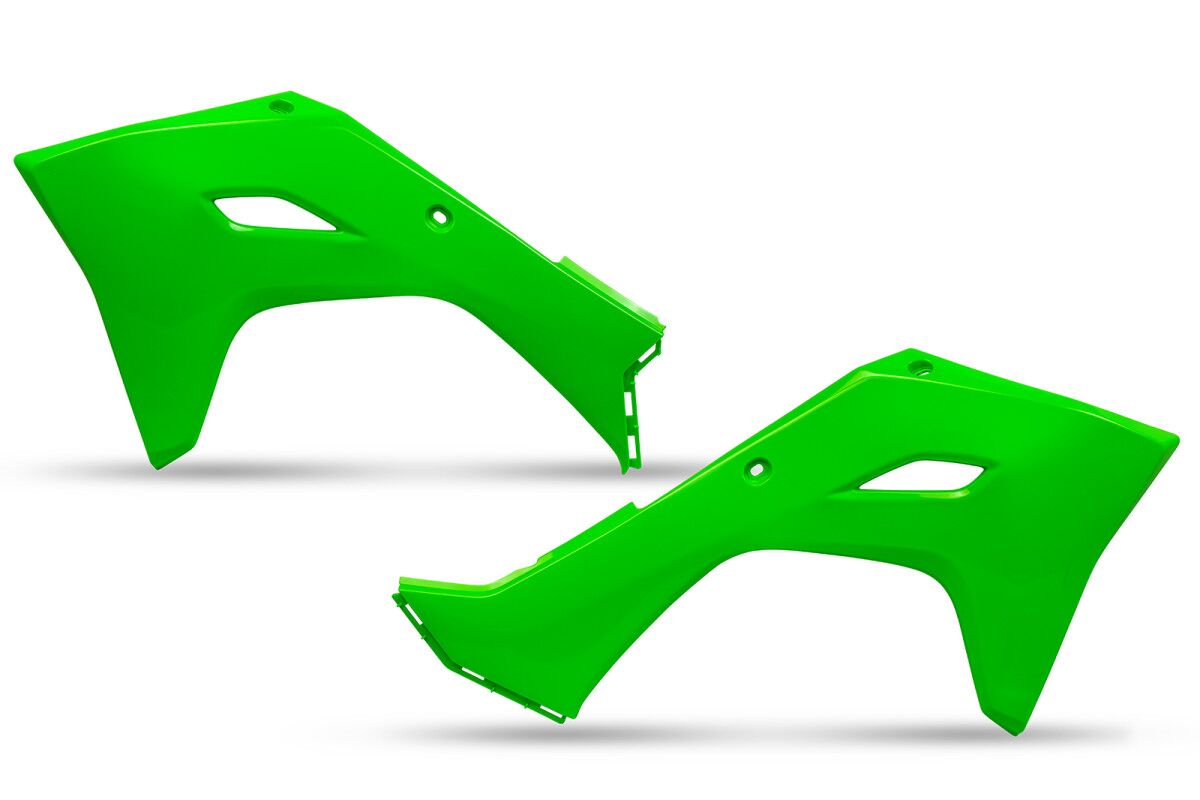 UFO RAD COVERS KX450 24- FLUO GREEN KA04761#AFLU