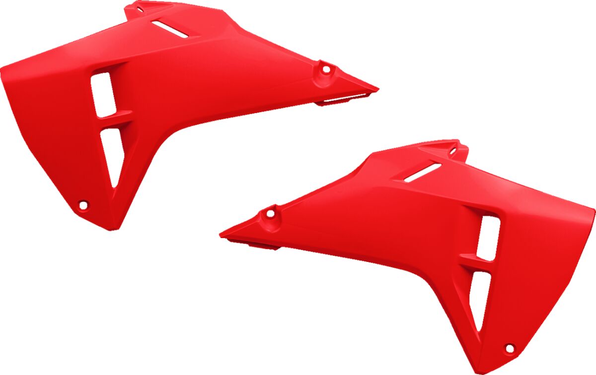 UFO RADIATOR COVER CRF250/450 2025 RED HO05614#070